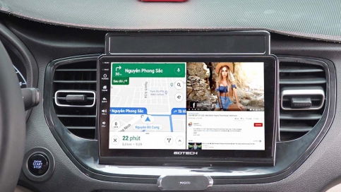 Màn hình DVD Android xe Hyundai Accent 2021 - nay | Gotech GT6 New